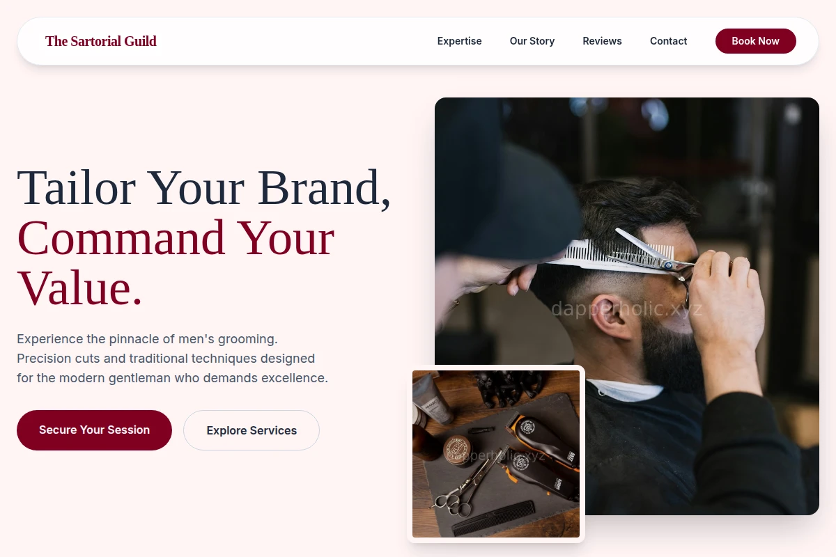 Minimalist Barber