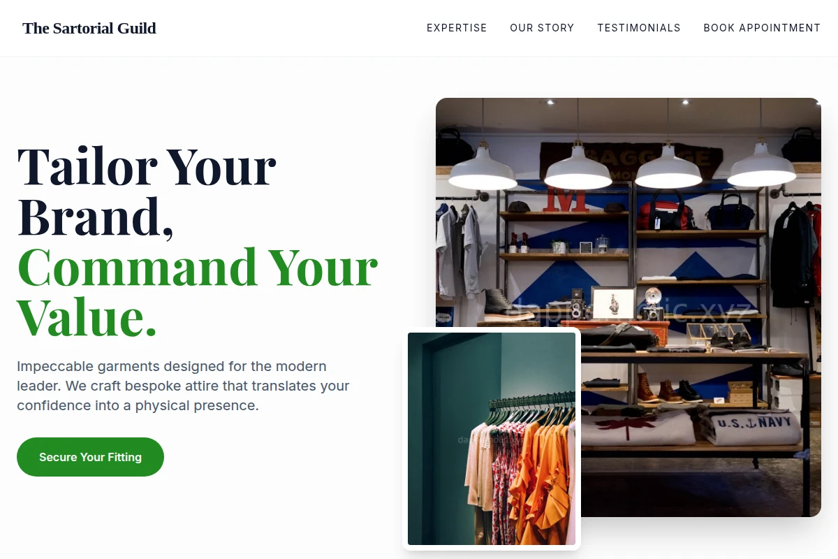 Sartorial Clothing